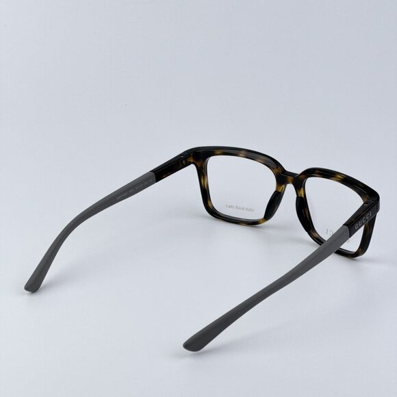 Gucci GG1738O 002 BRAND NEW Eyeglasses Havana Grey Unisex Square - Picture 5 of 9